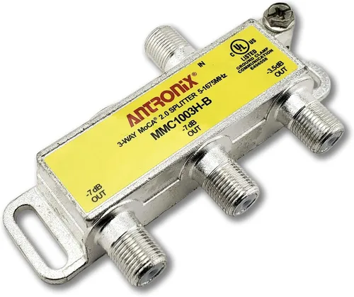 Vista 4 de 3 Way Antronix MMC1003H-B 5-1675 MHz MoCA 2.0 Splitter para Frontier anteriormente Verizon Fios