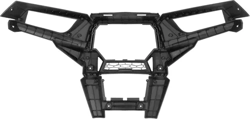 Vista 9 de KUAFU Fascia delantera compatible con Polaris Ranger RZR XP S 4 1000 900 2014-2020 Reemplazo para marco de parrilla de faros delanteros combinados