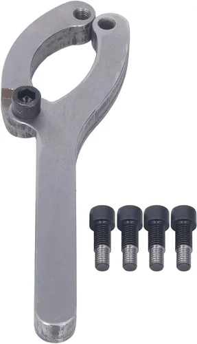 Vista 5 de FTVOGUE Llave de tuerca de glándula pesada Llave de tuerca de glándula ajustable Llave de cilindro hidráulico para quitar cilindros hidráulicos