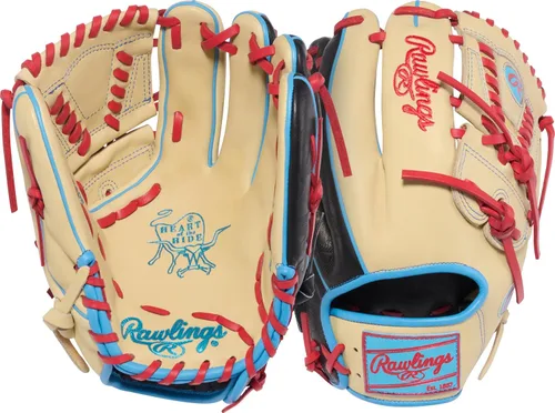 Vista 30 de Guantes de béisbol Heart of the Hide 2026 Top Grade US Steerhide Negro/Menta Pro H Web