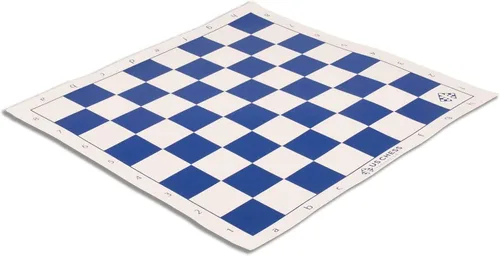 Vista 3 de Juego de ajedrez de ajedrez estadounidense con triple peso (azul)