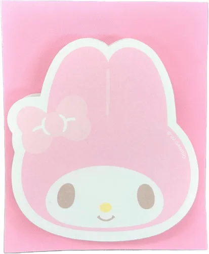 Vista 4 de My Melody - Bloc de notas pegajoso, suministros de papelería para escuela, oficina