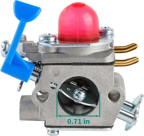 Vista 3 de Carburador 128LD 128LD Cubierta de filtro de aire para Husqvarna 128CD 128 LD 128L 128R 128RJ Weed Eater Trimmer Parts 545081850 545081848 C1Q-W40A