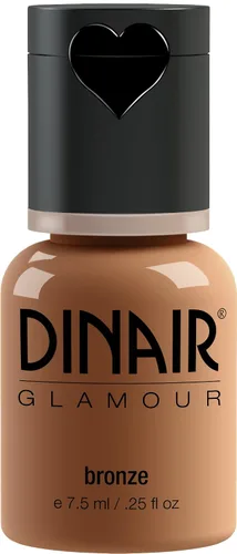 Vista 35 de Dinair Base de maquillaje con aerógrafo Marrón oscuro GLAMOUR: Natural, Cobertura ligera, Mate 1/4oz