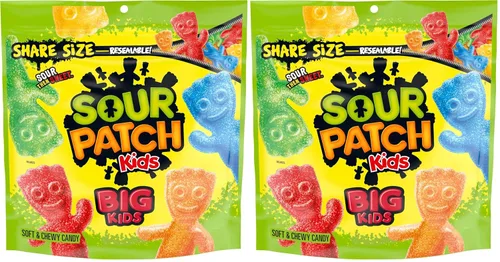 Vista 18 de SOUR PATCH KIDS Big Kids Soft & Chewy Candy, tamaño compartido, 12 onzas