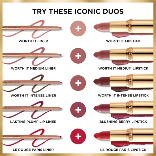 Vista 5 de L'Oréal Paris Color Riche Lip Liner Forever Rose