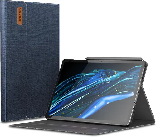 Vista 8 de INFILAND Funda para Samsung Galaxy Tab S10 Lite/10 FE/ S9 FE 5G de 10.9 pulgadas/Tab S9 de 11 pulgadas, Cubierta Ultra Delgada Multi-Ángulo