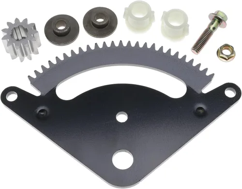 Vista 9 de Placa de engranaje de piñón del sector de dirección con bujes para John Deere D100 D105 D110 D120 D125 D130 D140 D150 D160 D170 1GXD110E