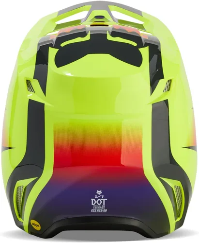 Vista 3 de Fox Racing Casco de motocross unisex V1, amarillo, XL