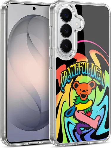 Vista 336 de Head Case Designs Funda de gel con licencia oficial de Grateful Dead Bear Trends [protección de grado militar] compatible con Google Pixel 3