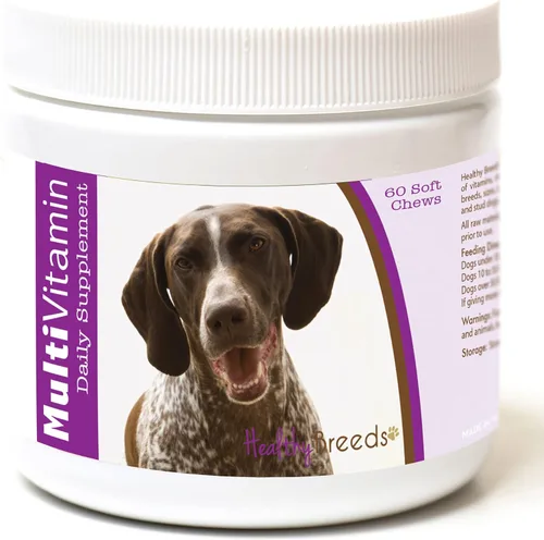 Vista 128 de Healthy Breeds Affenpinscher - Masticables blandos multivitamínicos, 60
