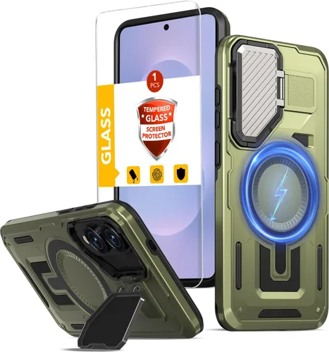 Vista 143 de Funda magnética para Google Pixel 9A compatible con cargador inalámbrico MagSafe, para Pixel 9A, funda de teléfono integrada de 360 °, con 2