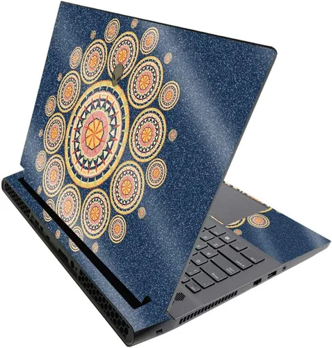 Vista 691 de MightySkins - Skin brillante con purpurina para Alienware M17 R3 (2020) y M17 R4 (2021) - Diversión de los años 90 Acabado duradero con purpurina
