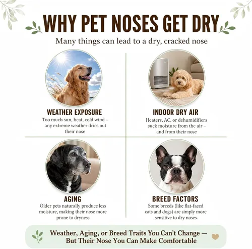 Vista 4 de Snout Soothing - Bálsamo nasal para perros y gatos, bálsamo natural curativo e hidratante para hocicos secos y agrietados, fórmula de piel calmante