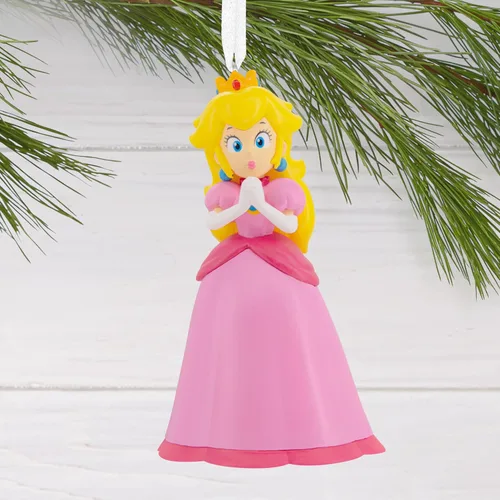Vista 5 de Hallmark Nintendo Super Mario Princess Peach - Adorno navideño