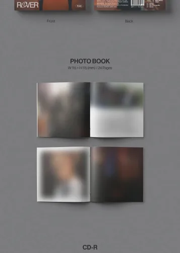 Vista 2 de EXO KAI Rover 3rd Mini Album CD+POB+Booklet+Photocard+Tracking Sealed (Digipack)
