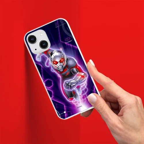 Vista 7 de ERT GROUP Funda de teléfono móvil para Xiaomi REDMI Note 11 5G / Note 11T 5G / Poco M4 PRO 5G original y con licencia oficial de Marvel, modelo Ant