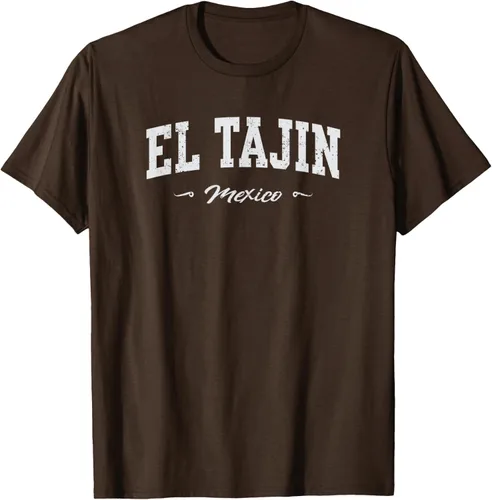 Vista 8 de Camiseta de recuerdo deportivo El Tajin Mexico, Negro