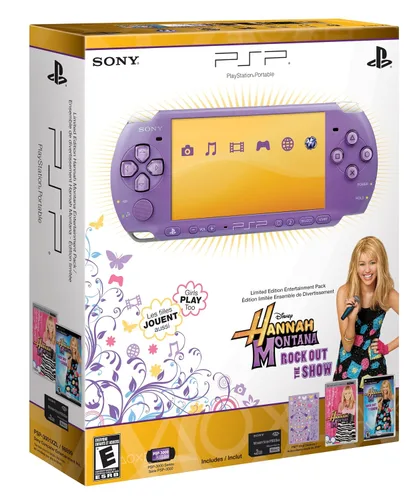 Vista 2 de PlayStation Portable Limited Edition Hannah Montana Entertainment Pack - Lilac