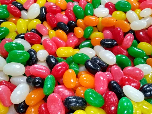 Vista 8 de Frijoles de gelatina especiados de 2 libras Jumbo extra grandes surtidos Los sabores incluyen regaliz, sasafrás, menta, clavo, canela, hierbabuena