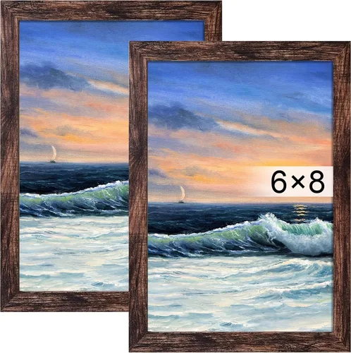 Vista 43 de LUCKYLIFE Marco de fotos de 8x10 pulgadas negro para montaje en pared o exhibición en mesa, paquete de 2