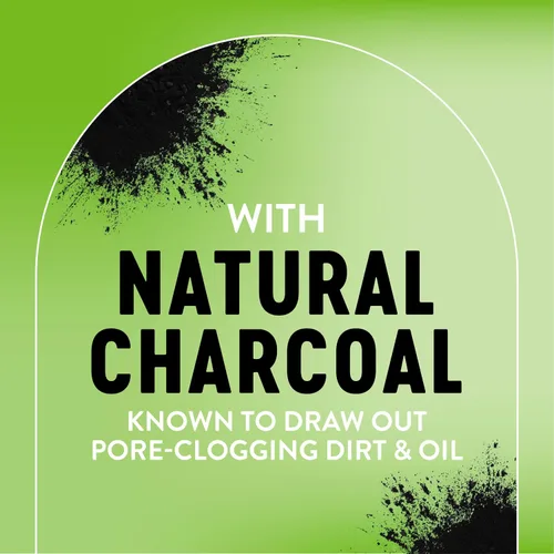 Vista 5 de Biore Deep Pore Charcoal Face Wash, limpiador facial diario para eliminación de suciedad y maquillaje, para piel grasa, 6.77 onzas, paquete de 3