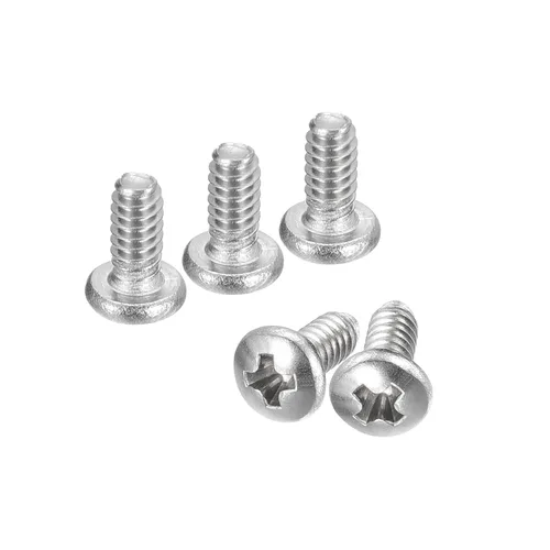 Vista 26 de uxcell Tornillos de máquina de cabeza redonda de 1/4-20x1, tornillo de acero inoxidable 304 18-8, accionamiento Phillips, totalmente roscado