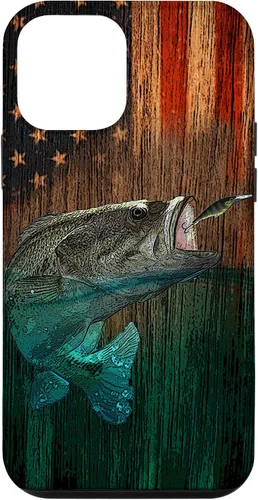 Vista 16 de iPhone 16 Largemouth Bass pesca pescadores caso