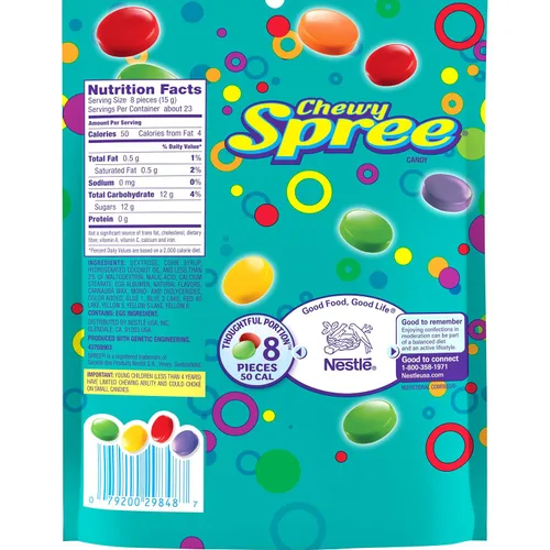 Vista 2 de Spree Wonka - Caramelos masticables de 12 onzas (paquete de 2)