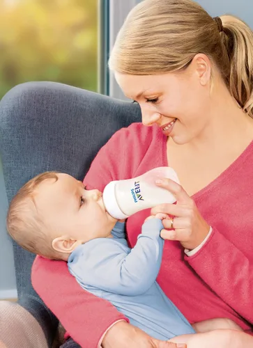 Vista 4 de Botella Philips AVENT libre de BPA polipropileno natural, 4 onza, 1 paquete