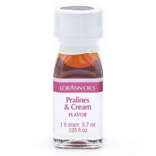 Vista 3 de LorAnn sabor a pralinés y crema SS, 1 botella de dram (0.0125 fl oz - 0.1 fl oz - 1 cucharadita)