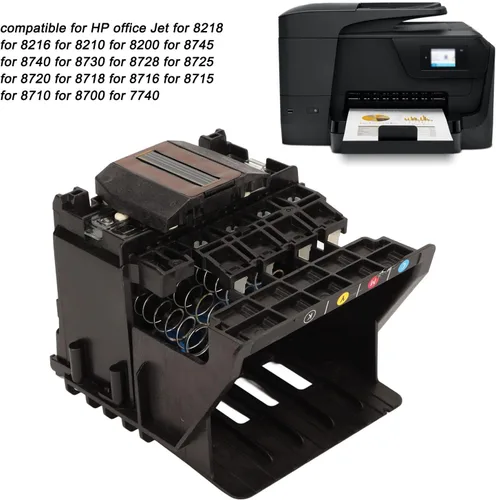 Vista 5 de HURRISE Cabezal de impresión de color reemplazado para HP 952 Office Jet 8218 8216 8210 8200 8745 8740 8730 8728 8725 8720 8718 8716 8715 8710 8700