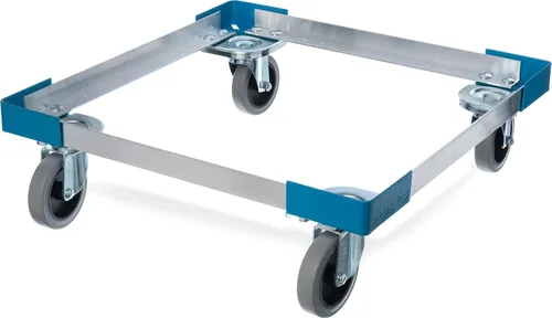 Vista 8 de Carlisle FoodService Products E-Z Glide - Estante para lavavajillas con asa para cocina y restaurantes, aluminio, 20.63 x 20.63 x 6.63 pulgadas