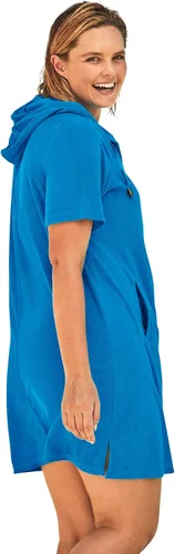 Vista 7 de Swim 365 - Pareo de natación con capucha para mujer, talla grande