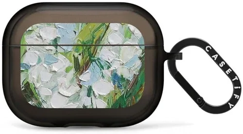 Vista 7 de CASETiFY Impact Airpods Pro (3ª) - Funda con anillo, color negro