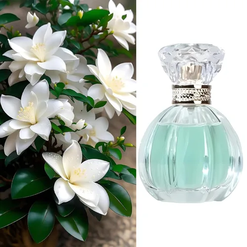 Vista 2 de Perfume floral fresco para mujer, fragancia diaria en la oficina, aroma ligero y dulce sin polvo, 1.7 oz/1.7 fl oz Eau de Parfum Spray (Gardenia)