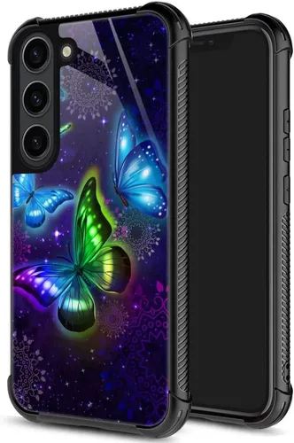 Vista 33 de ZHEGAILIAN Funda para Samsung Galaxy S23 Ultra, protección de grado militar, esquinas a prueba de golpes, funda antiarañazos para Samsung Galaxy S23