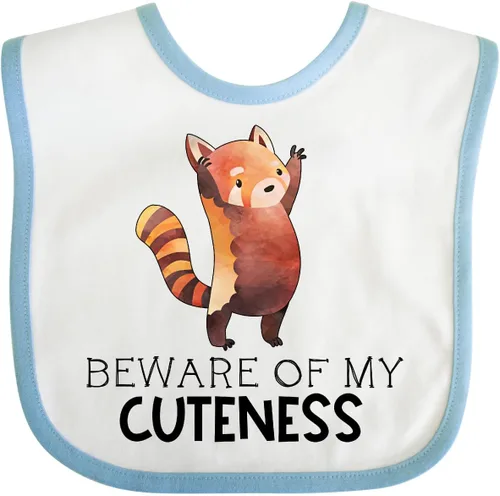 Vista 14 de inktastic Beware Of My Cuteness Cute Red Panda Babero