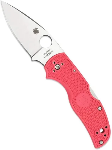 Vista 16 de Spyderco C41 Native 5 Signature - Cuchillo plegable con hoja de acero CPM S30V de 2.95" y mango FRN ligero, Gris Gris, 6.95" Longitud total, 2.95