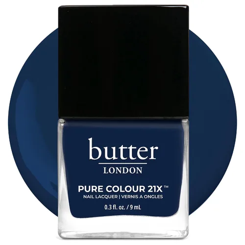 Vista 9 de butter LONDON PC21X Esmalte de uñas – Secado rápido, color de larga duración con acabado similar al gel y laca de uñas resistente a las virutas que