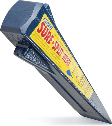 Vista 2 de Estwing E-5 5 Lb Sure Split Wedge y ESTWING Sure Strike Taladro/Martillo de grieta - Herramientas de división y golpeo