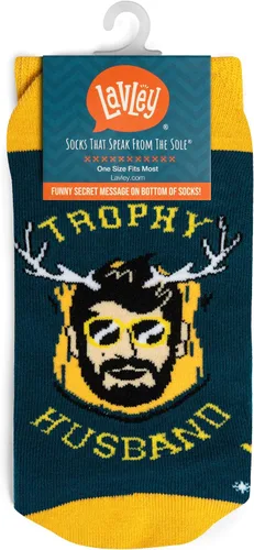 Vista 9 de Lavley Funny Socks For Men - Novelty Gifts For Sports Fans, Golfing, Pickleball, Weight Lifting, Racing and More