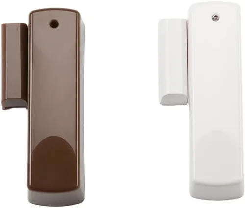 Vista 2 de ecolink Tecnología inteligente Z-Wave Easy Install, funciona con batería, White & Brown (dwzwave2-eco)