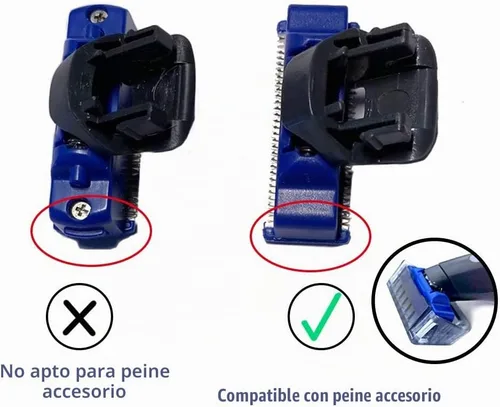 Vista 3 de 2 cabezales de repuesto para afeitadora compatibles con Micro Touches Solo Trimmer cuchillas de repuesto (2 piezas + 2 cepillos)