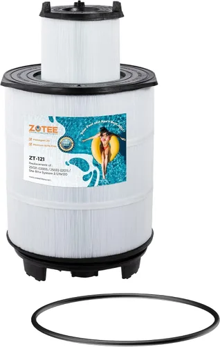 Vista 7 de ZOTEE Juego de cartuchos de filtros de piscina interior y exterior que reemplaza a Sta-Rite 25021-0200s y 25022-0201s System 3 S7m120,300sq.ft Negro
