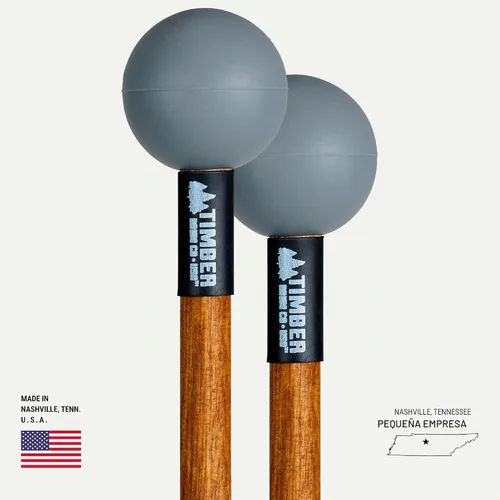 Vista 8 de Mallets de xilófono/marimba — HECHO EN U.S.A. Percusión Gris
