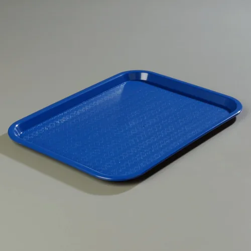 Vista 8 de Carlisle FoodService Products Bandeja de plástico para comida rápida, 14 x 18 pulgadas, azul (paquete de 2)