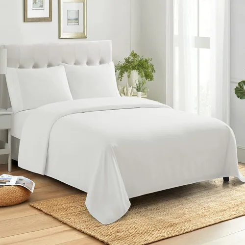 Vista 10 de Sábanas de tamaño King 100% algodón, hechas en Egipto, suaves de 400 hilos para colchón de cama de tamaño King, juego de sábanas y fundas de Gris
