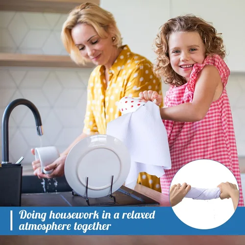 Vista 5 de Breling Toalla de cocina de sublimación en blanco de 16 x 24 pulgadas, tejido de gofre, de microfibra, de secado rápido, absorbentes para regalos