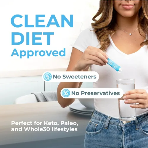 Vista 8 de Barritas de cafeína y electrolitos de energía limpia de Curly's - Energiza tu bebida favorita - Apto para dieta keto, paleo y Whole 30 - Todo